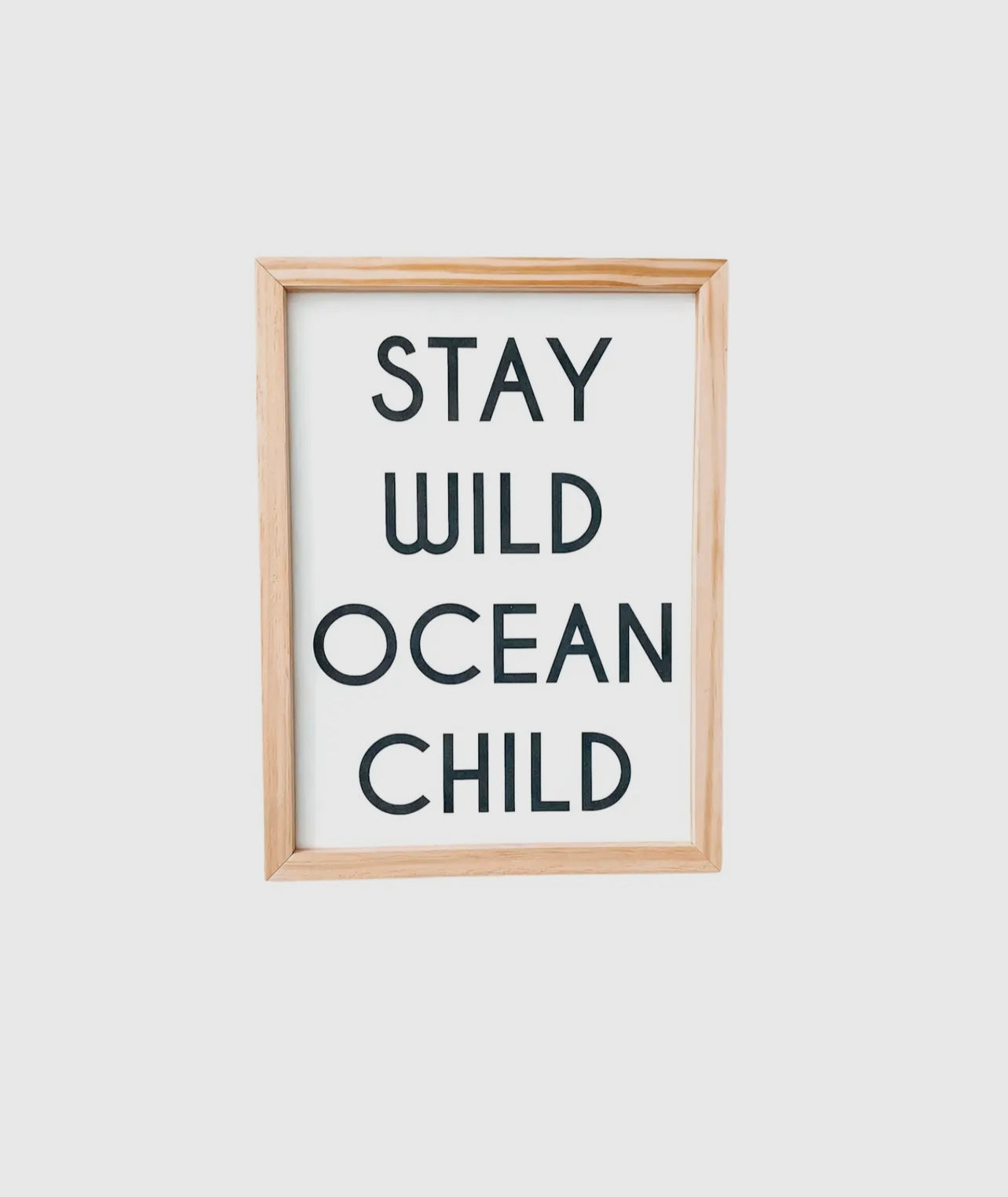 Ocean child room sign