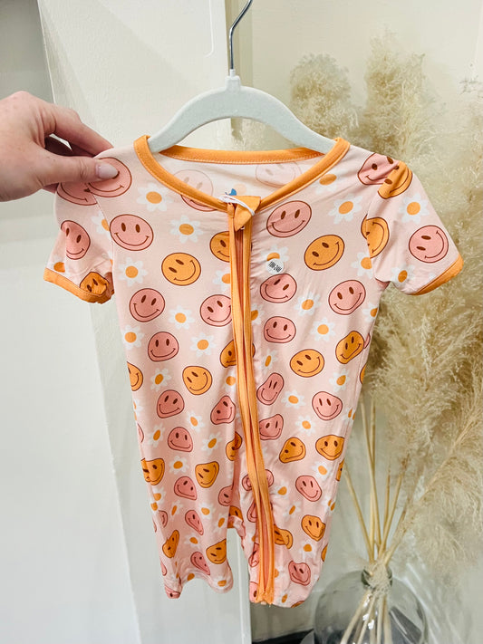 Smiley Short Romper