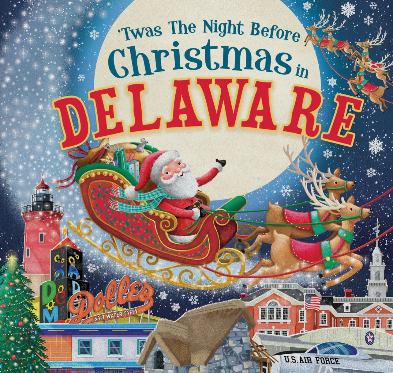 Twas the night before Christmas in Delaware