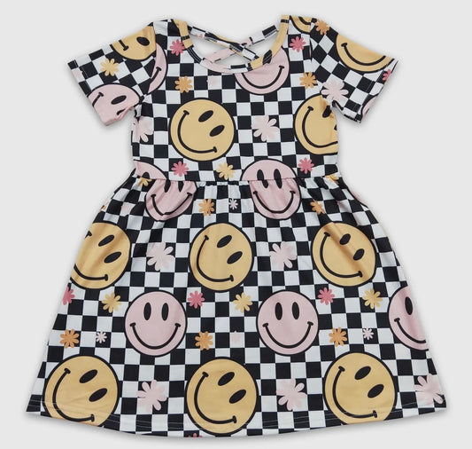 Smile Check Dress